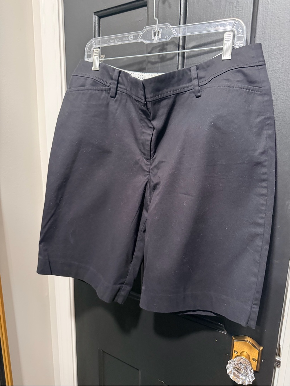 Talbots Black Bermuda Shorts